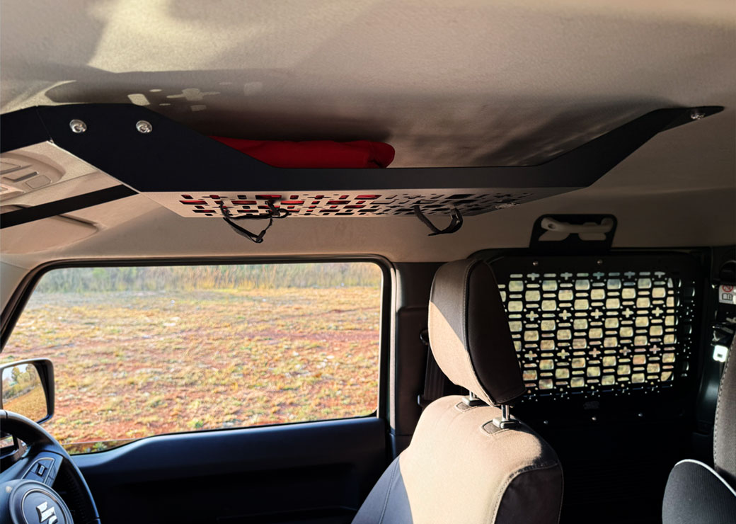Jimny Gen-4 3dr No Drill Roof Console - Image 3