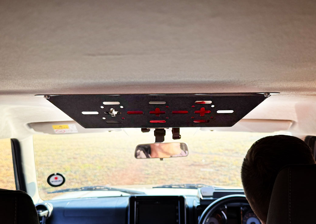 Jimny Gen-4 3dr No Drill Roof Console - Image 4