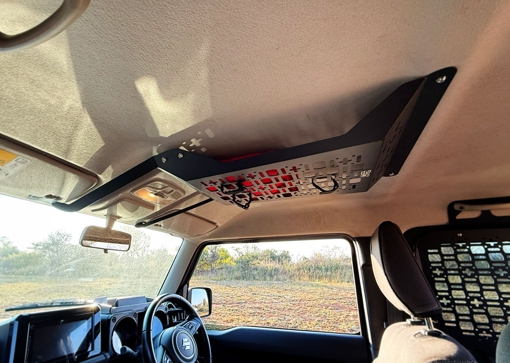 Jimny Gen-4 3dr No Drill Roof Console - Image 5