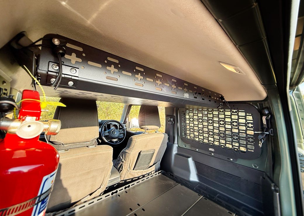 Jimny Gen-4 3dr Rear Roof Basket - Image 3